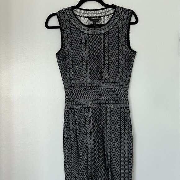 BCBG Max Azria Sleeveless Patterned Dress, Size S - Picture 1 of 3